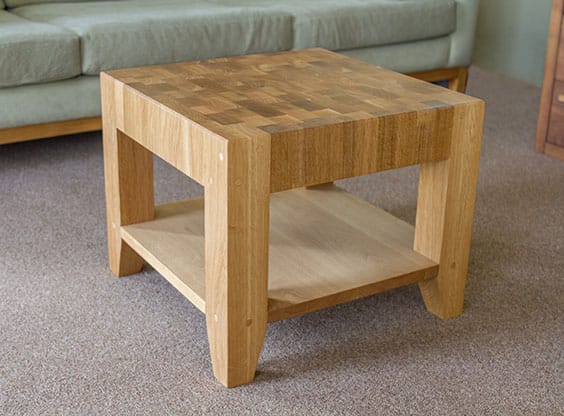 end grain tables