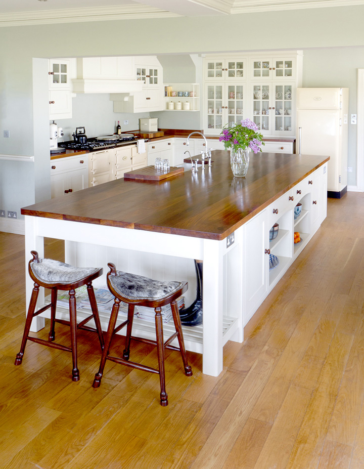 wooden worktop kitchen