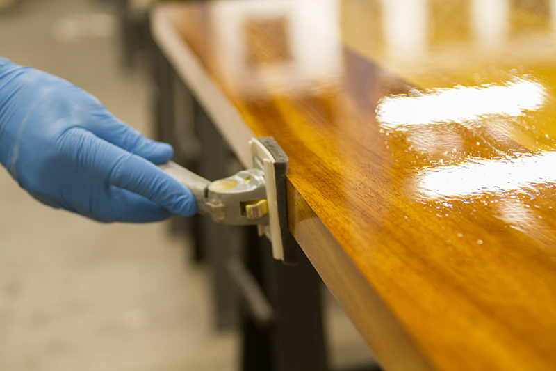 nano-coating an iroko worktop