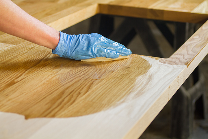 oiling oak worktop