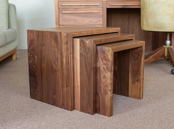 Walnut Coffee Table Nest