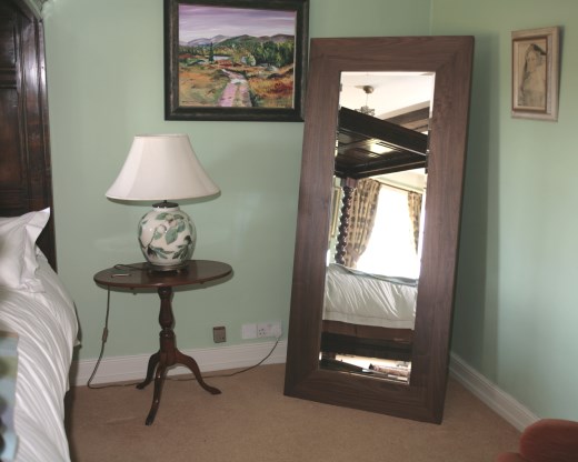 Full Length Walnut Mirror