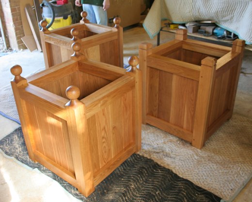 Oak Planters In Production