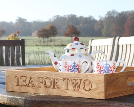 Medium Oak Butlers Tray