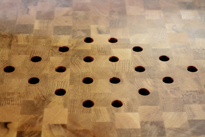 bespoke end grain worktops